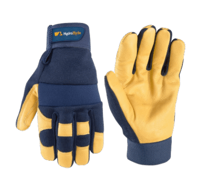 Wells Lamont Men's Leather Palm Work Gloves | Heavy Duty, Form Fitting for Improved